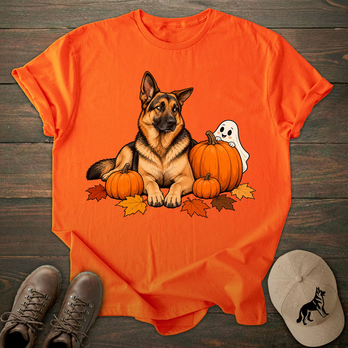 Peekaboo German Shepherd T-shirt