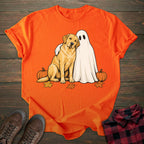 Ghost Hug Yellow Labrador T-shirt