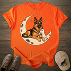 Crescent Moon German Shepherd T-shirt