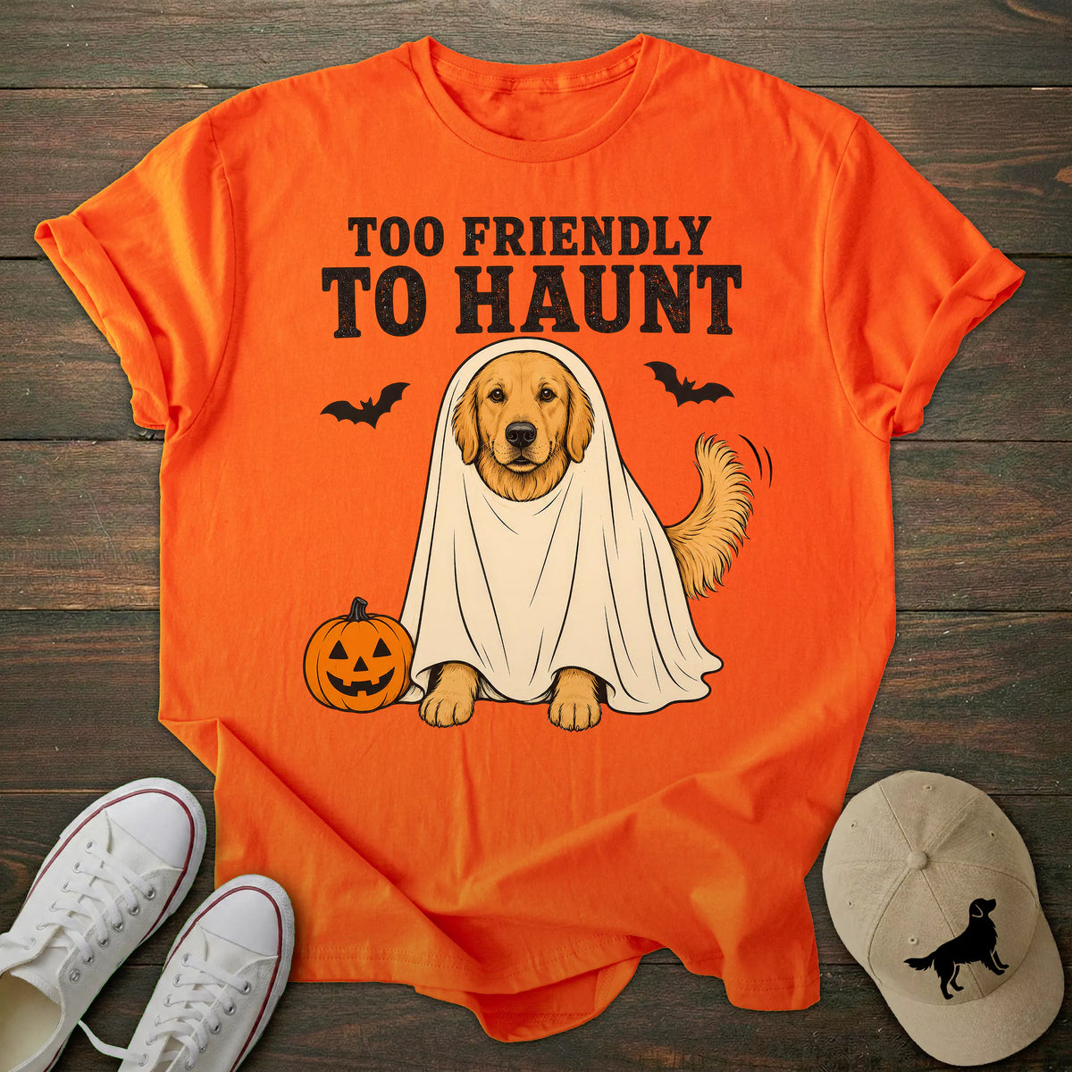 Too Friendly Golden Retriever T-shirt