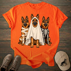 Halloween Squad German Shepherd T-shirt