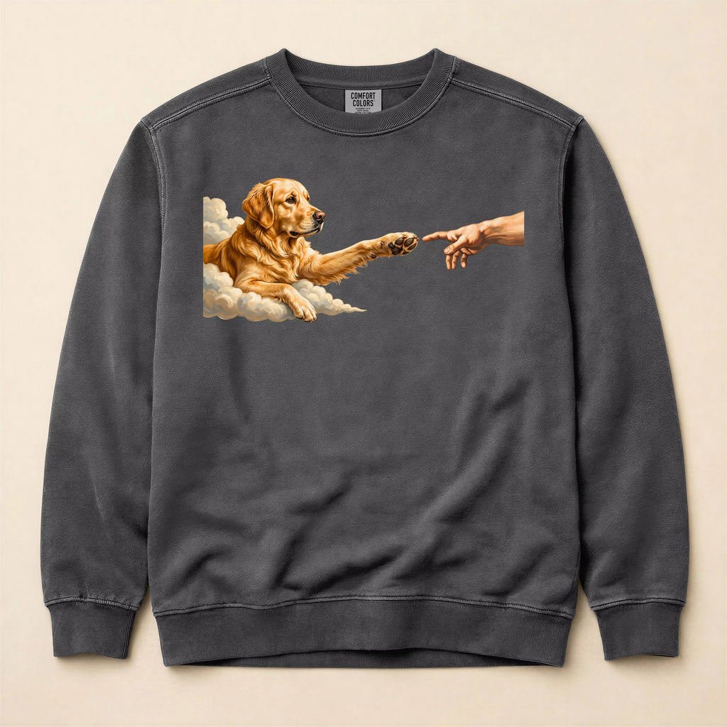 Paw Golden Retriever Sweatshirt