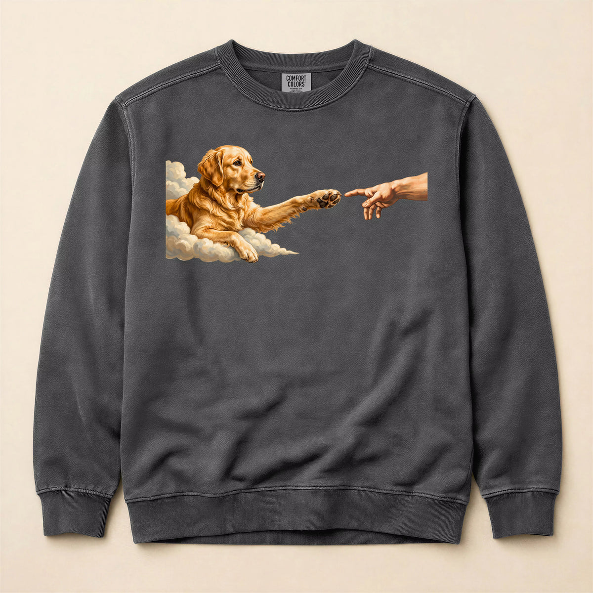 Paw Golden Retriever Sweatshirt