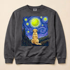 Starry Night Golden Retriever Sweatshirt