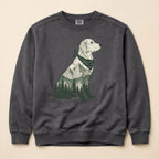 Mountain Silhouette Golden Retriever Sweatshirt