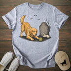 Halloween Fetch Golden Retriever T-shirt