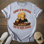 Judge Golden Retriever T-shirt