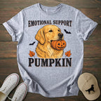 Pumpkin Golden Retriever T-shirt