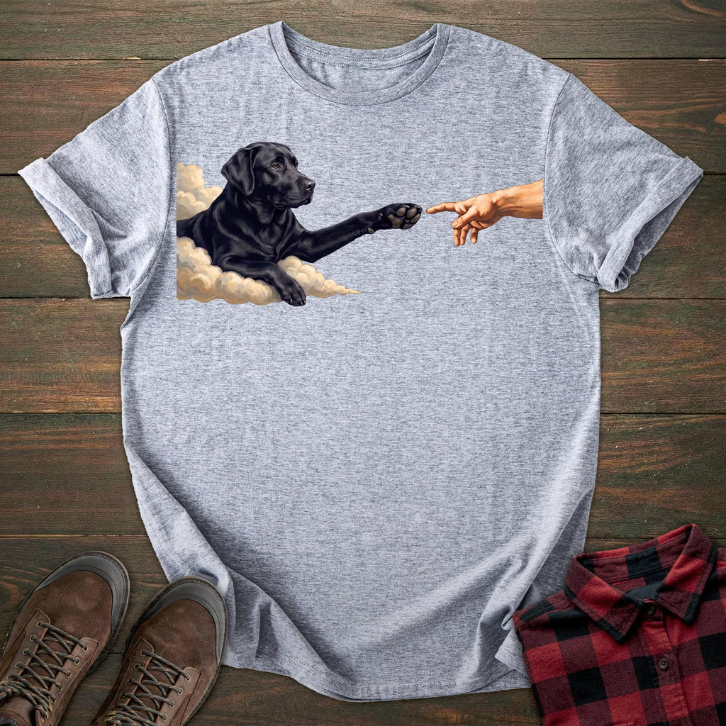 Paw Black Labrador T-shirt