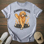 Summoned A Golden Retriever T-shirt