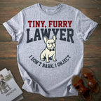 Furry Lawyer French Bulldog T-shirt