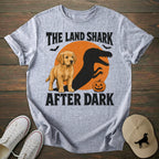 Halloween Land Shark Golden Retriever T-shirt