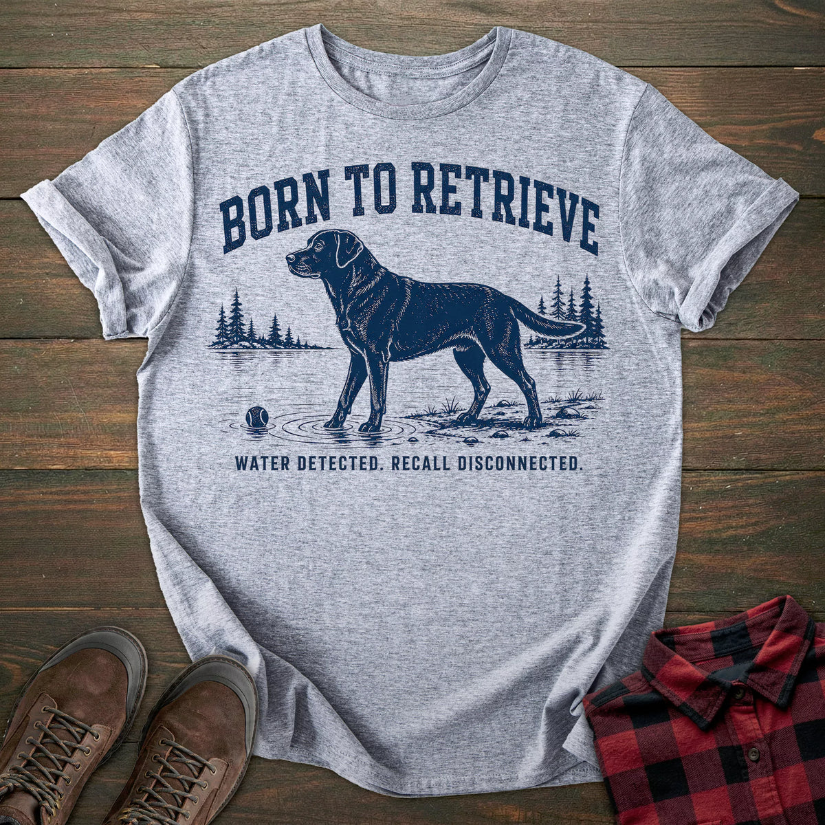Born To Retrieve Labrador T-shirt