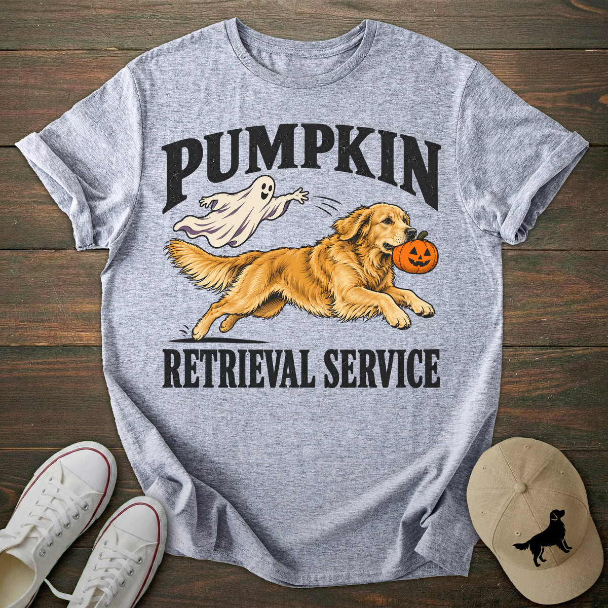 Retrieval Service Golden Retriever T-shirt