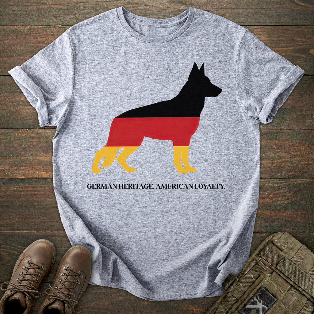Loyalty German Shepherd T-shirt