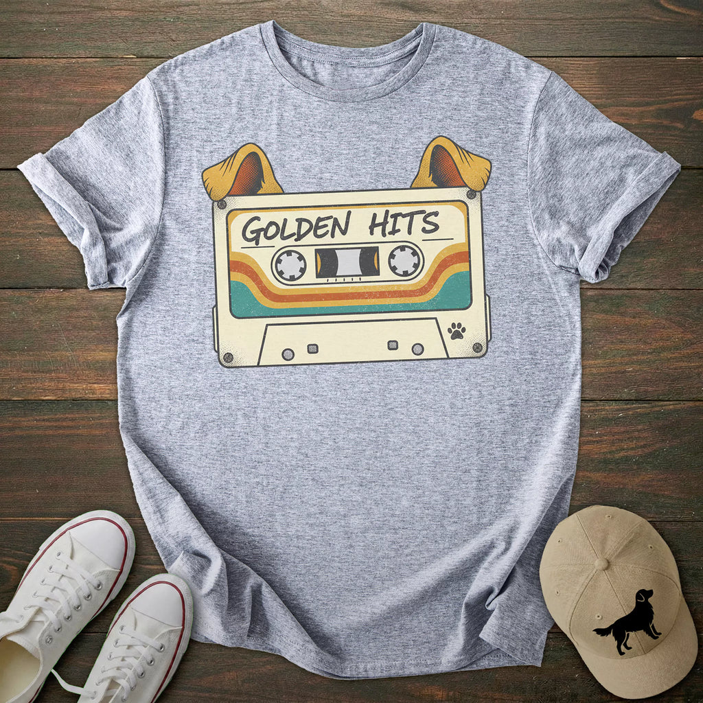 Vintage Vibes Golden Retriever T-shirt