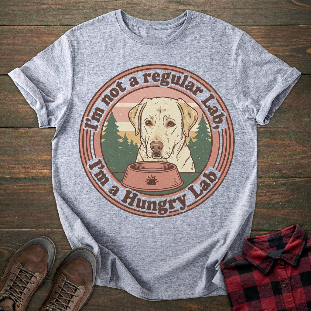 Hungry Labrador T-shirt