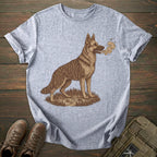Forest German Shepherd T-shirt