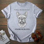 Philosopher French Bulldog T-shirt
