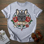 Vintage Tattoo French Bulldog T-shirt