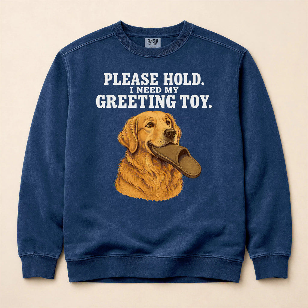 Greeting Toy Golden Retriever Sweatshirt