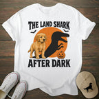 Halloween Land Shark Golden Retriever T-shirt