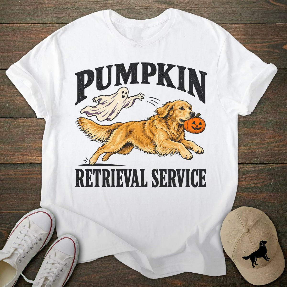 Retrieval Service Golden Retriever T-shirt