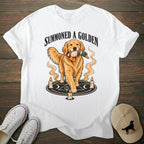 Summoned A Golden Retriever T-shirt