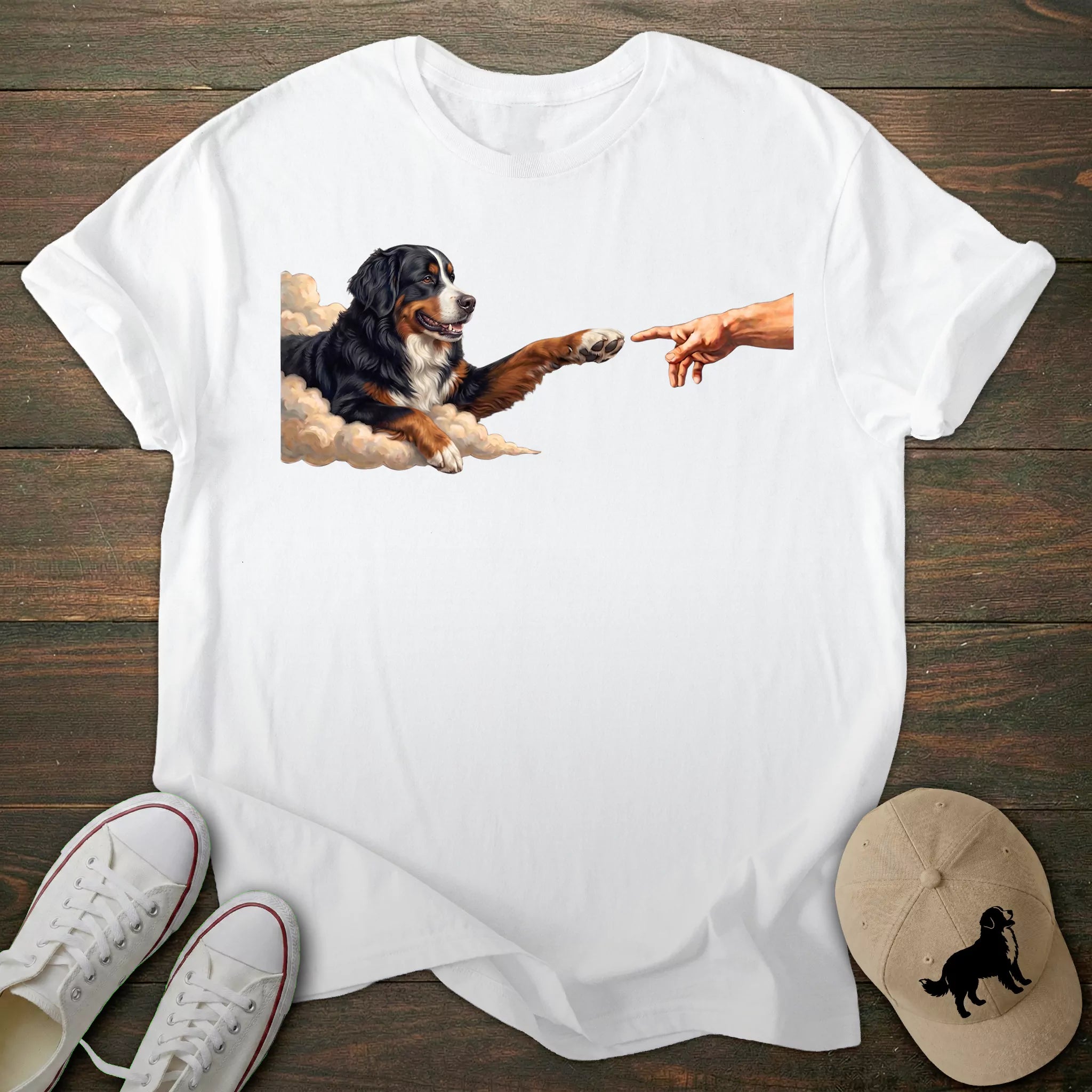 Paw Bernese Mountain T-shirt