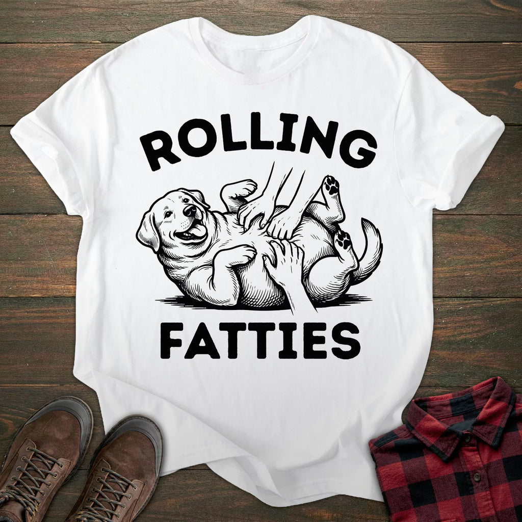 Rolling Fatties Labrador T-shirt