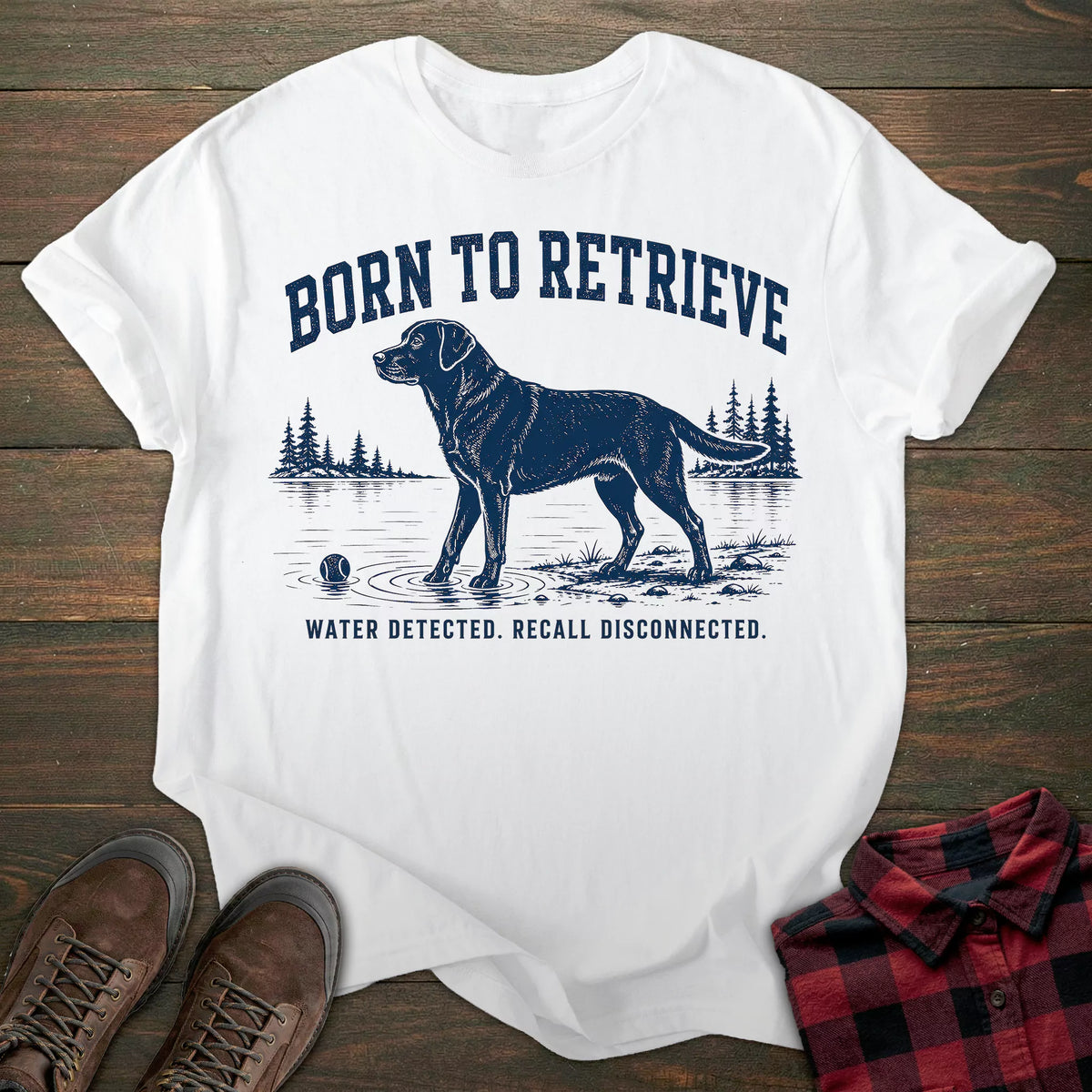 Born To Retrieve Labrador T-shirt