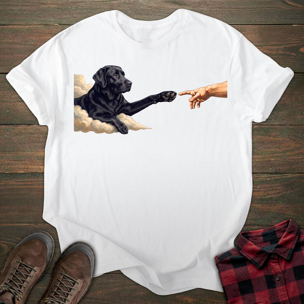 Paw Black Labrador T-shirt