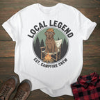 Campfire Chocolate Labrador T-shirt