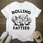 Rolling Fatties Golden Retriever T-shirt