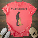 Stage 5 Clinger Golden Retriever T-shirt