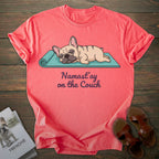 Yoga French Bulldog T-shirt