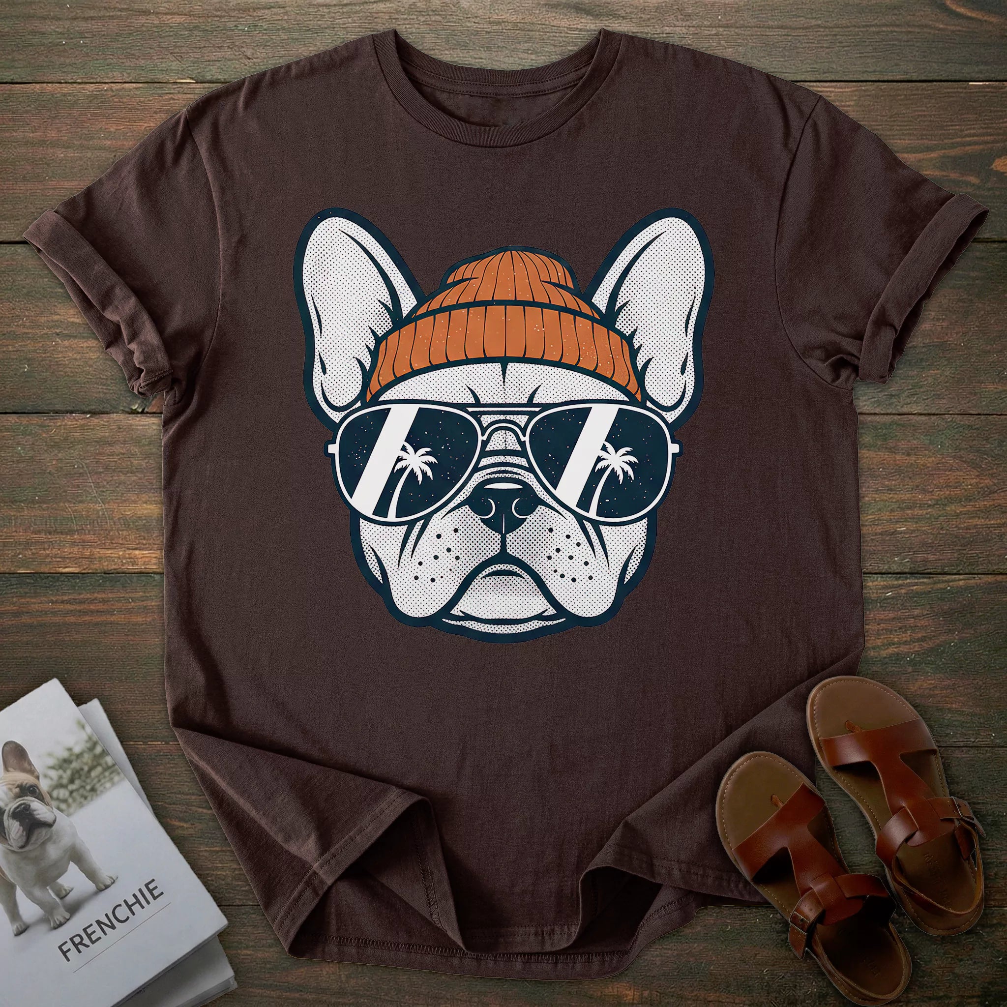 Skyline French Bulldog T-shirt