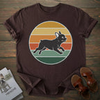 Retro French Bulldog T-shirt