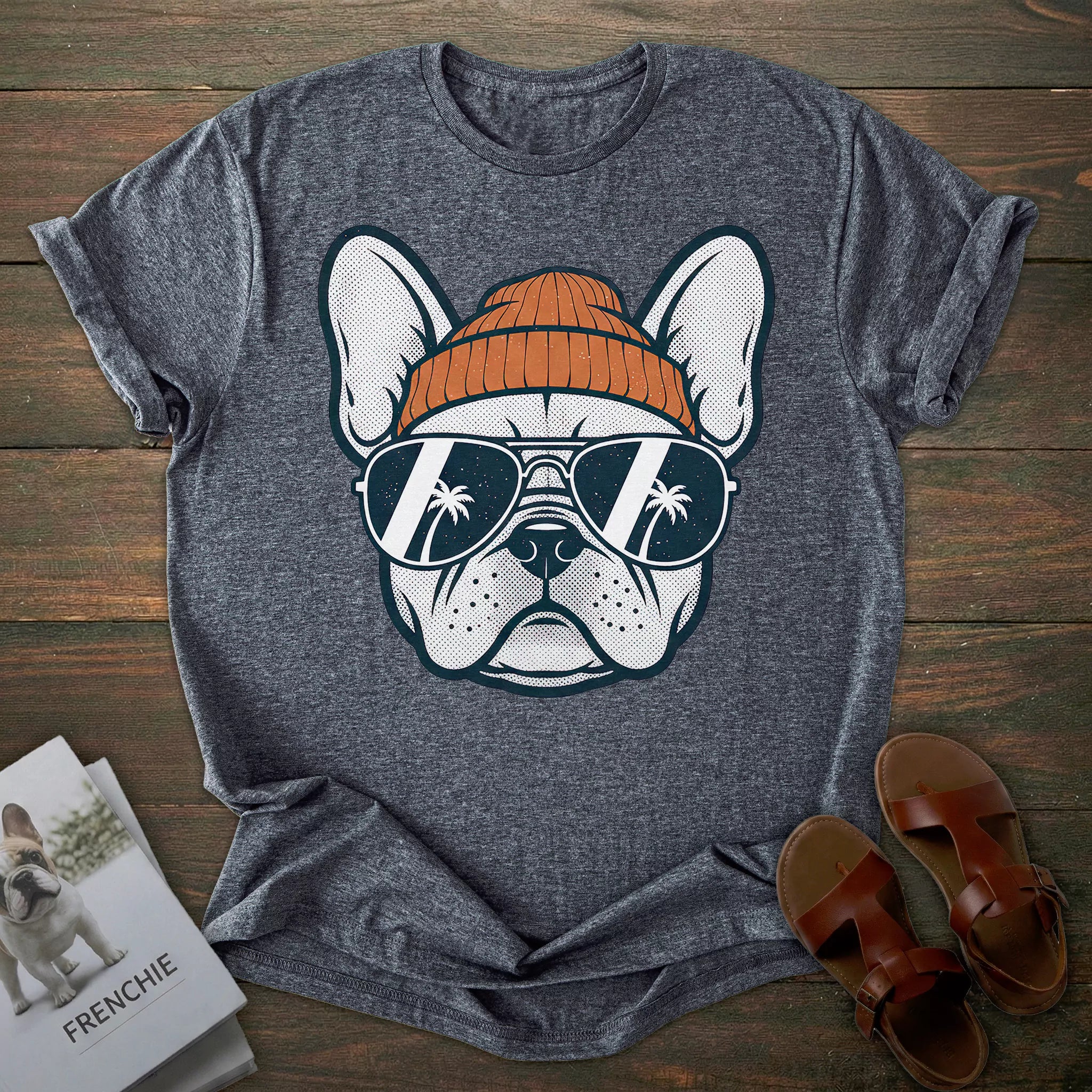 Skyline French Bulldog T-shirt