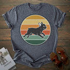 Retro French Bulldog T-shirt