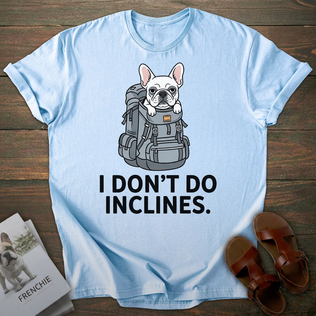 Lazy French Bulldog T-shirt