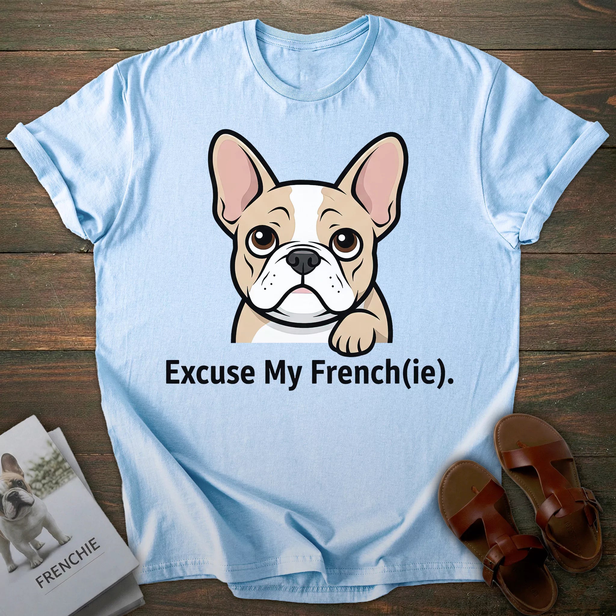 Excuse French Bulldog T-shirt