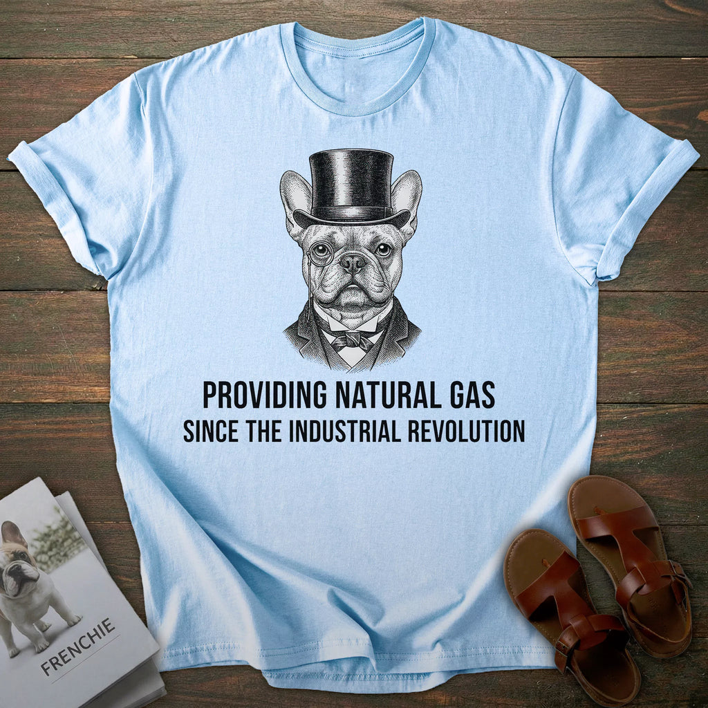 Natural Gas French Bulldog T-shirt