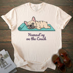 Yoga French Bulldog T-shirt