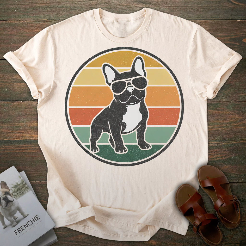 Sunglasses French Bulldog T-shirt