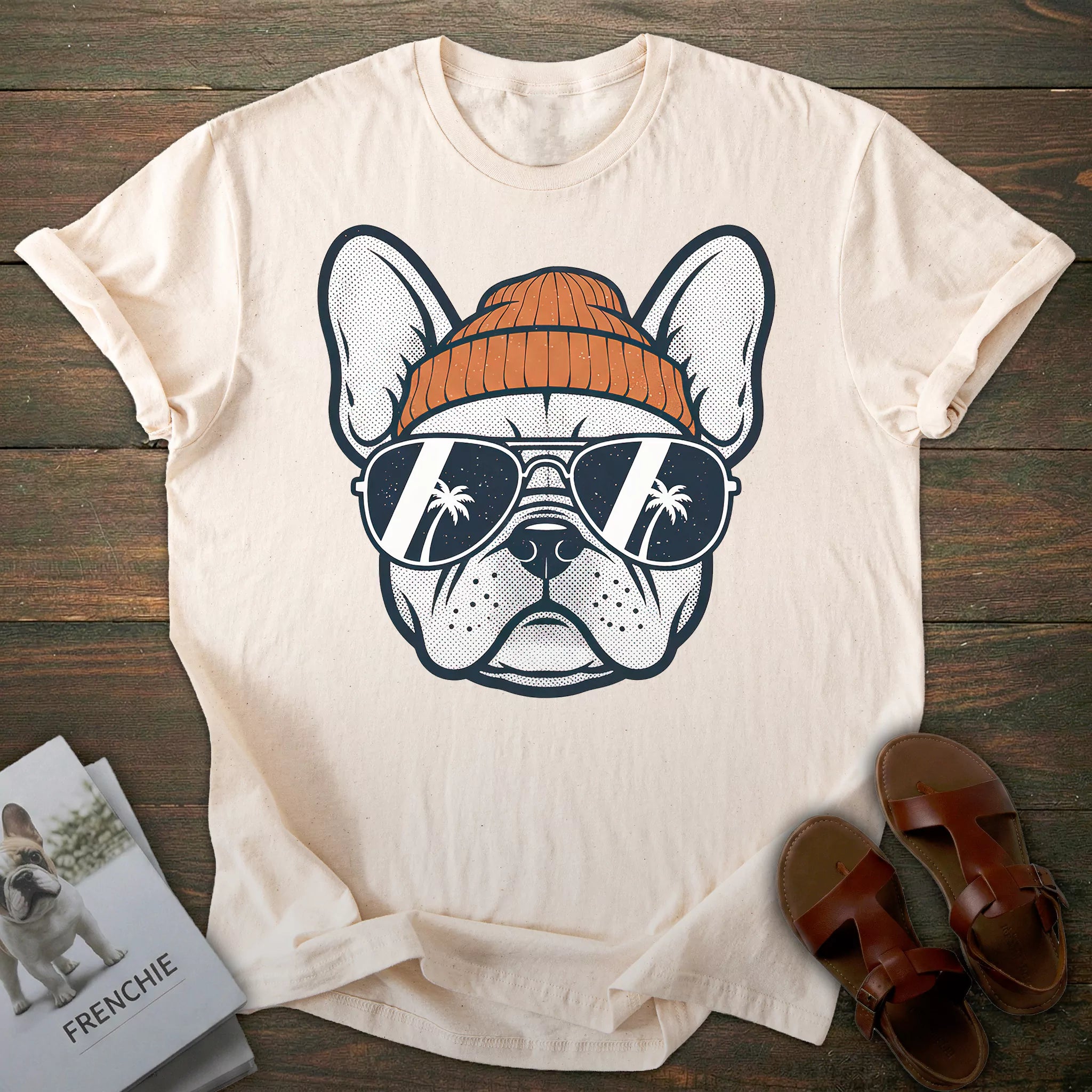 Skyline French Bulldog T-shirt