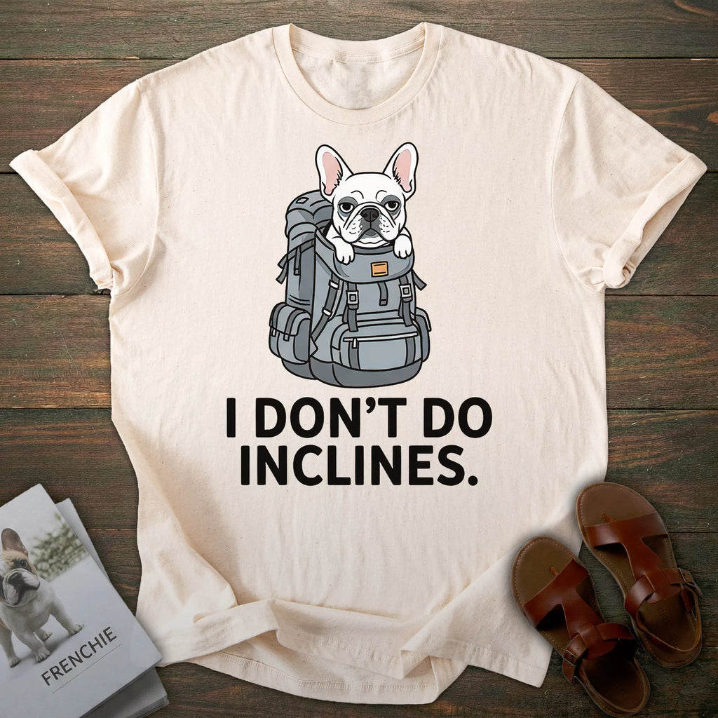 Lazy French Bulldog T-shirt