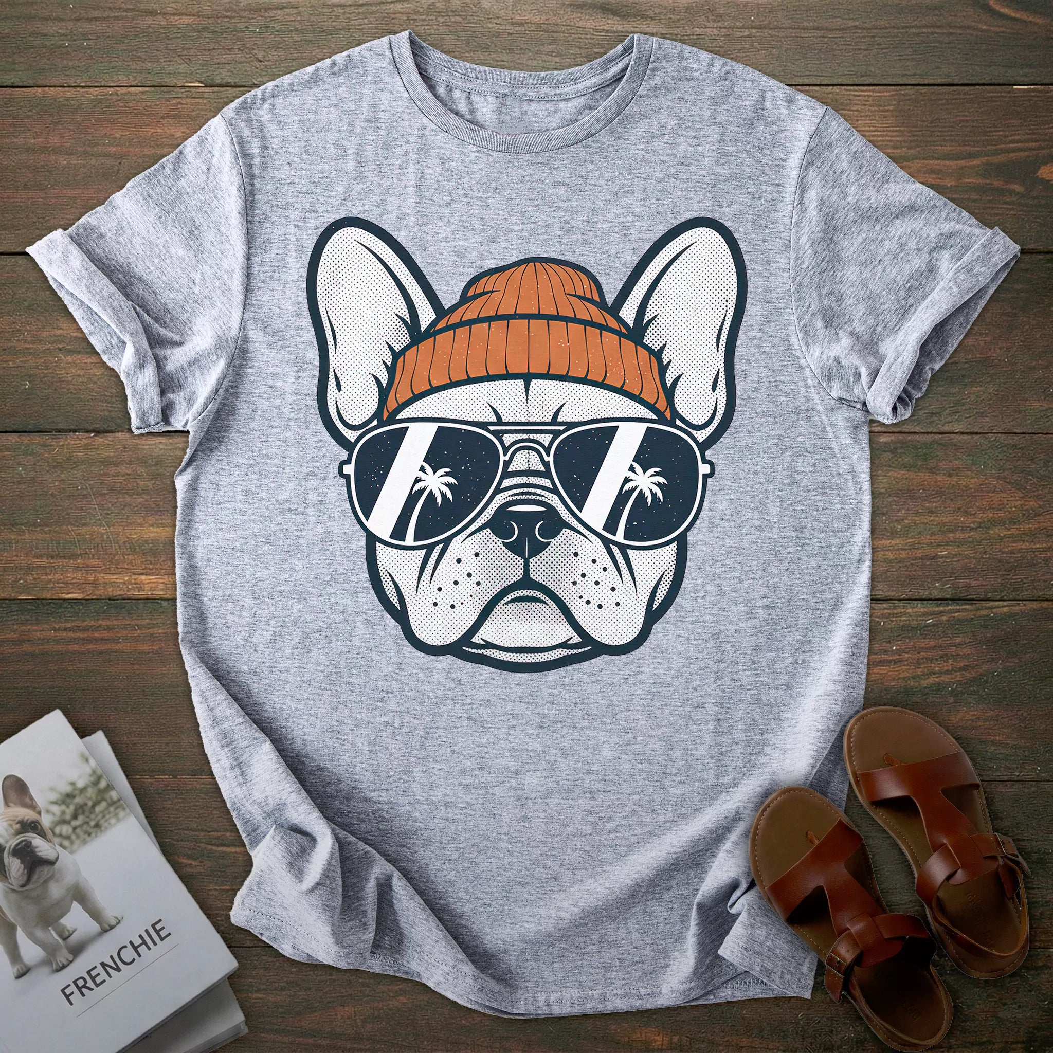 Skyline French Bulldog T-shirt
