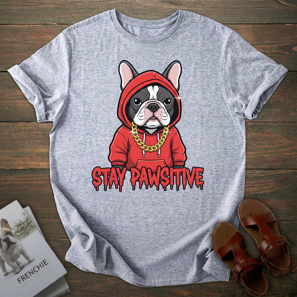 Pawsitive French Bulldog T-shirt