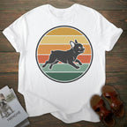 Retro French Bulldog T-shirt